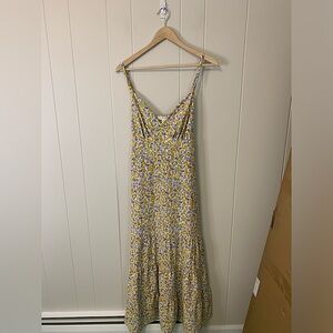 NWT Ultra Flirt Coastal Cowgirl Collection Tiered Dress Floral Print Size 1X